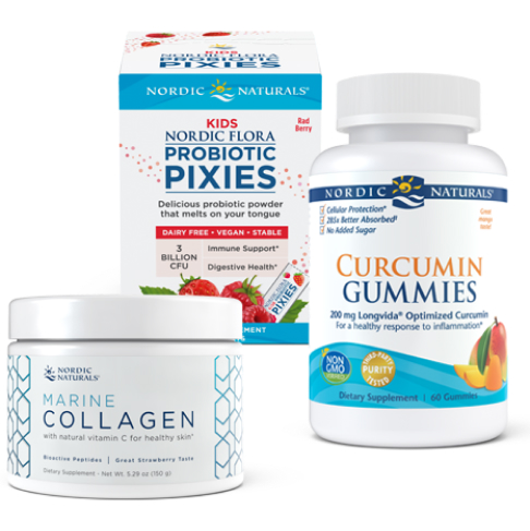 Some examples of innovative Nordic Naturals products